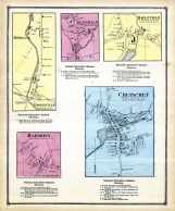 Mohegan, Nasonville, Glendale, Mapleville, Harmony, Chepacet, Rhode Island State Atlas 1870
